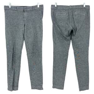 Banana Republic Sloan Gray Heathered Slim Ankle Skinny Dress Pants Womens Sz 6L